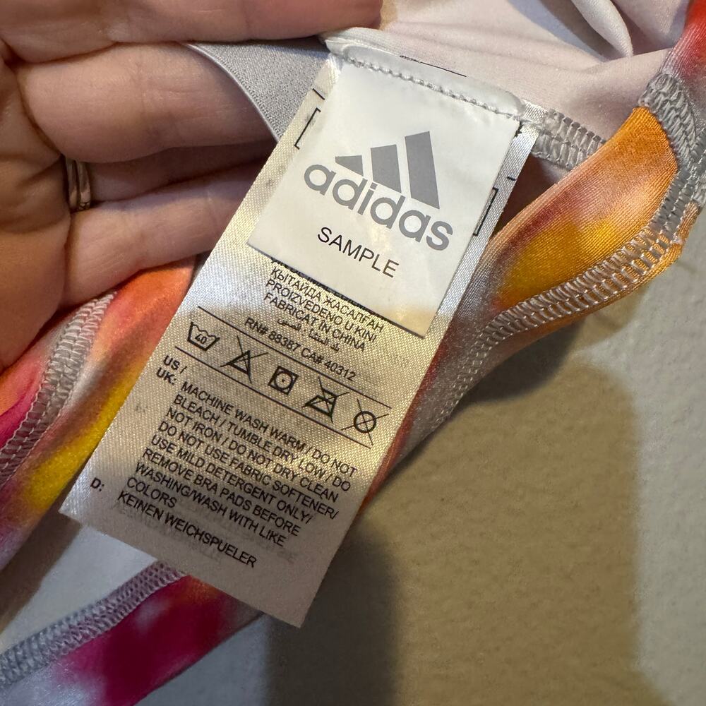 Adidas Stella McCartney Factory Sample IW6325 TruePurpose Shine Top Small - Picture 3 of 8